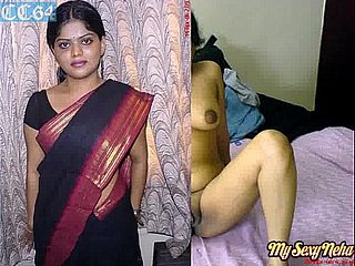 Sexy glamoureuze Indiase Bhabhi Neha Nair naakt porno video