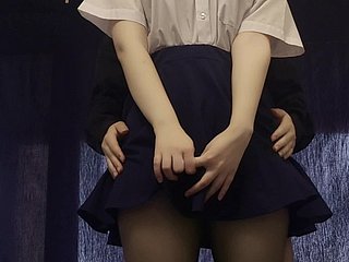 Region A SHY JAPANESE SCHOOLGIRL AFTER Estimate Coupled with MASTURBATE Will not hear of PUSSY